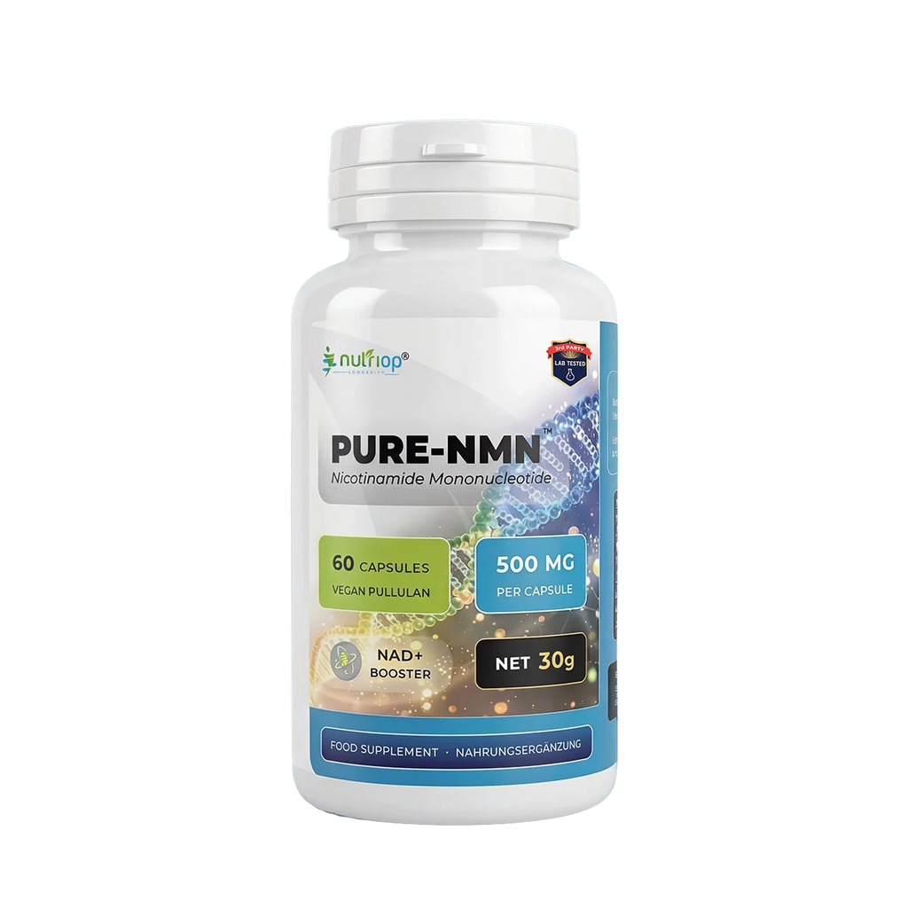 Nutriop® Pure-NMN 500mg - Advanced NAD+ Precursor (60 Capsules)-0