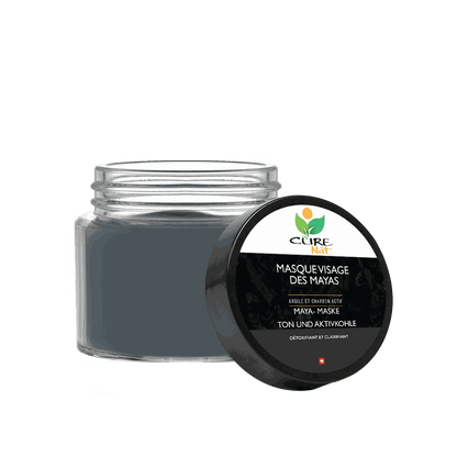 Masque Visage des Mayas au Charbon Actif - Masque Anti Points Noirs-0